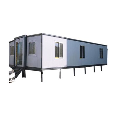 Moderne ontwerp stijl Draagbare opvouwbare scheepvaartcontainerhuis voor on-the-go wonen
