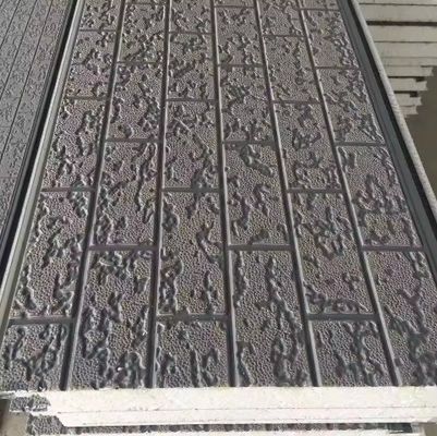 50-200 mm Dikte Metalen paneel Buitenwand Isolatie Decoratieve Plaat