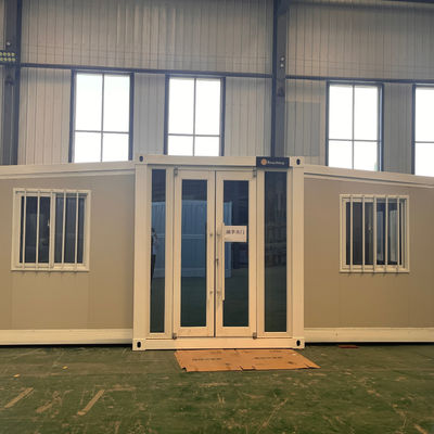 Gegalvaniseerd staal frame REACHTOP 2 slaapkamers Opvouwbaar containerhuis met houten vloer