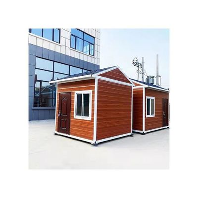 Gegalvaniseerd staal frame prefab kleine huis op wielen voor ruimtebesparende oplossing