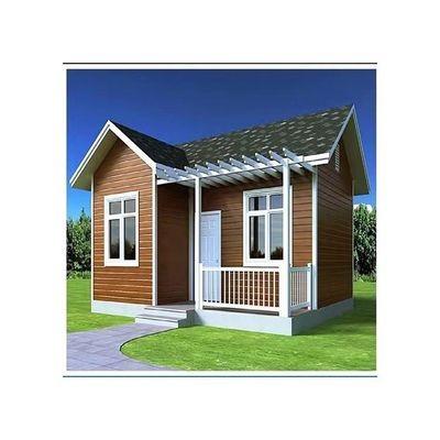 Reasonable Wood Tiny House Huizen Met Stalen Sandwich Panel Laatste Ontwerp