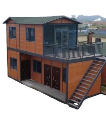 Uitbreidbaar Containerhuis Voor Moderne Eenvoudige Homestay Hotel Tuin Slaapkamer