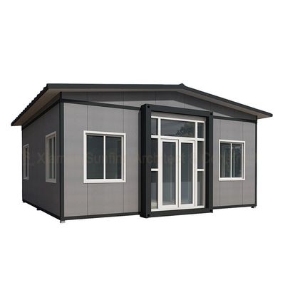 Voorgebouwd uitbreidbaar containerhuis voor huis 20ft en 40ft geprefabriceerde polygon