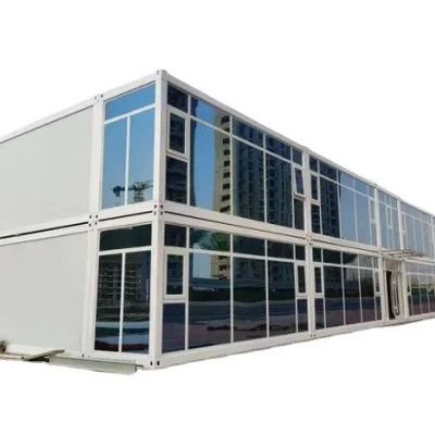 Modulaire multifunctie 40ft Flat Pack Shipping Container Villa Huis voor kantoorbehoeften