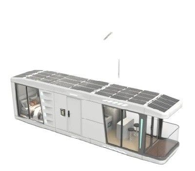 Luxe Prefab Huis Fat Pack Container Huis Voor Solar Space Capsule