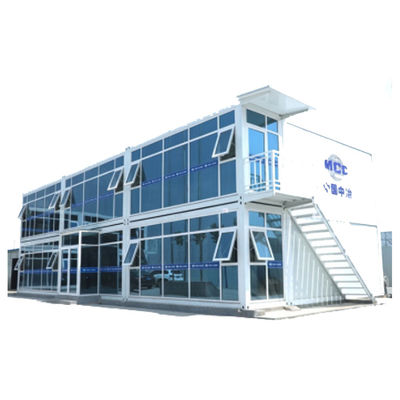 Hotel Vinnige installatie Afneembare container Mobiele woning met 18 mm MgO-plankvloer