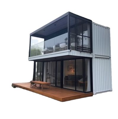 Sandwich wandpaneel geassembleerd afneembare container prefab huis voor 20ft of 40ft