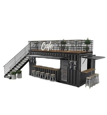 Moderne prefab huis voor luxe wonen in moderne stijl