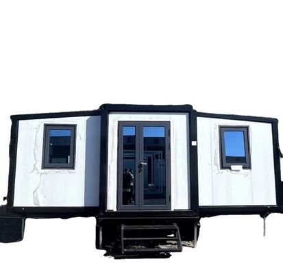 Uitbreidbaar containerhuis met volledige badkamer gegalvaniseerd stalen frame 20ft of 40ft