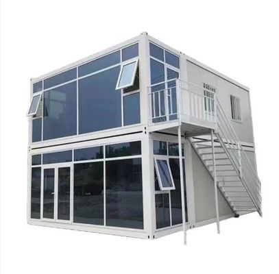 Draagbare flat pack huizen ideaal voor hotel en kantoor Container huis