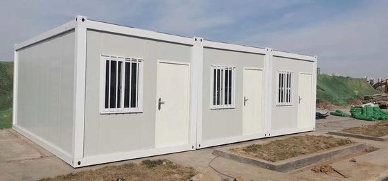 Staal en sandwich paneel afneembare container huis van WeiFang