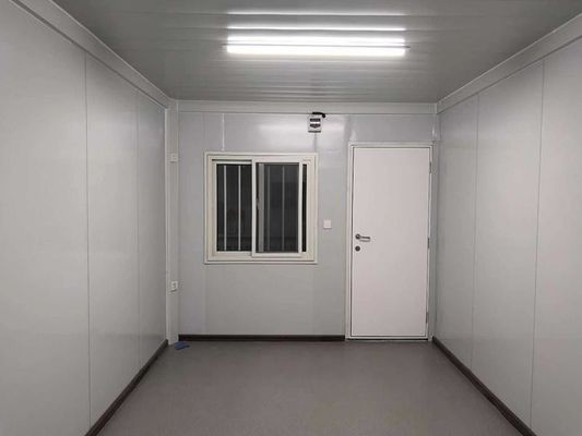 Staal en sandwich paneel afneembare container huis van WeiFang