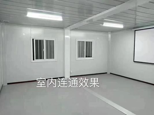 Staal en sandwich paneel afneembare container huis van WeiFang