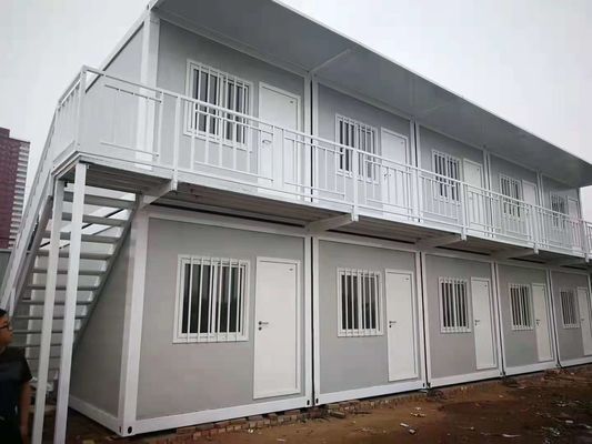 Staal en sandwich paneel afneembare container huis van WeiFang