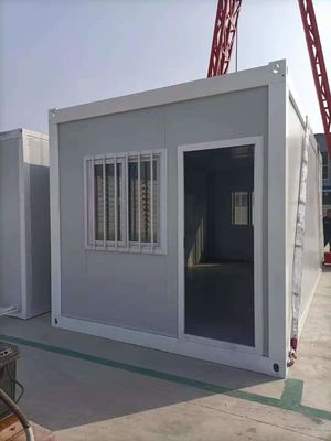 Staal en sandwich paneel afneembare container huis van WeiFang