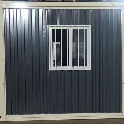 Moderne stijl T-type 40 ft uitbreidbare container prefab huis met PVC schuifvenster