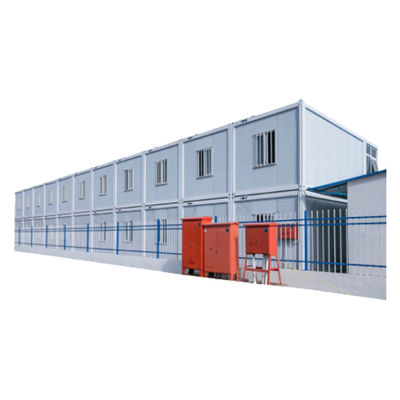 Modern ontwerp 2 verdiepingen Draagbaar containerhuis 20ft of 40ft Prefabricated Homes