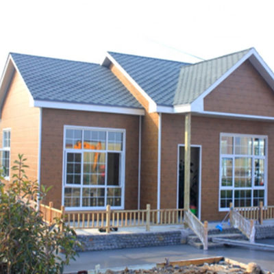 Kleine lichte staalconstructie villa vervaardiging voor containerhuizen in wit/grijs/zwart