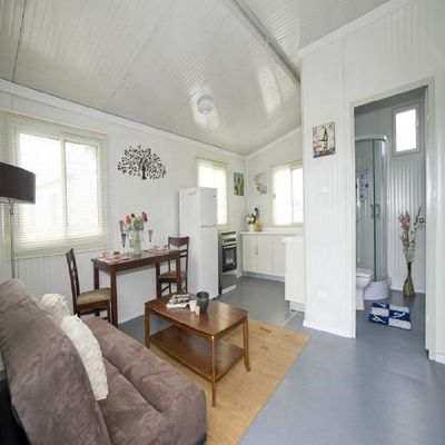 30ft modern uitbreidbaar containerhuis met gegalvaniseerd staalframe uit Weifang City