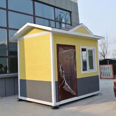 Mobiele wielen modulair klein huis met naverkoopsteun en 6000*3000*2900mm Grootte