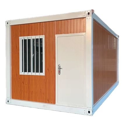 Prefab Huis Stalen Sandwich Panel Flat Pack Huis Voor 2022 Custom Construction