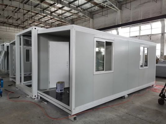 Gegalvaniseerd staal frame uitbreidbaar container huis voor modern leven en gemakkelijke assemblage