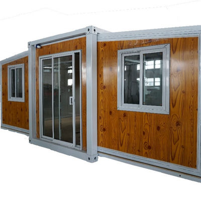 Uitbreidbare containerhuizen Huis met gegalvaniseerd stalen frame en 18 mm MGO board