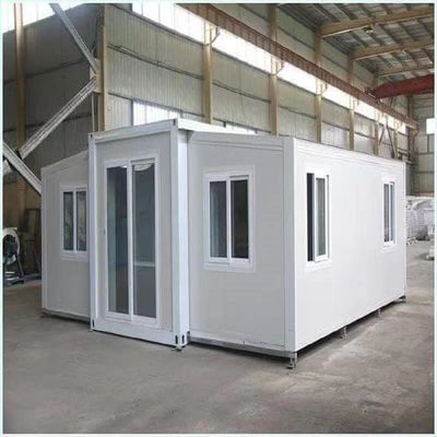 Uitbreidbare containerhuizen Huis met gegalvaniseerd stalen frame en 18 mm MGO board