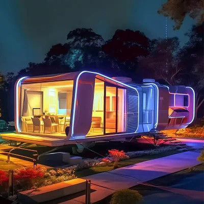 Prefab Huis Ruimte Capsule Bed Cabin Hotel Sleep Pod Outdoor Luxe