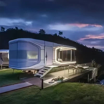 Prefab Huis Ruimte Capsule Bed Cabin Hotel Sleep Pod Outdoor Luxe