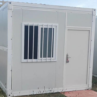 Opvouwbaar Flat Pack Prefabricated Folding Container House voor kantoor 5800*2560*2480mm