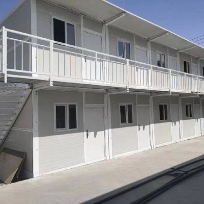 Gemakkelijk te installeren 20ft Steel Sandwich Panel Draagbaar Klaargemaakt vouwcontainerhuis