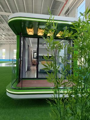Gegalvaniseerde lichtstaalframes Moderne modulaire ruimtecapsule huis