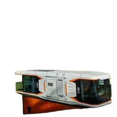 Steel Space Capsule House Nieuwste moderne slaappotten Capsule Hotel