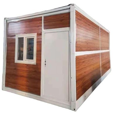 Gemakkelijk te installeren 20ft Steel Sandwich Panel Draagbaar Klaargemaakt vouwcontainerhuis