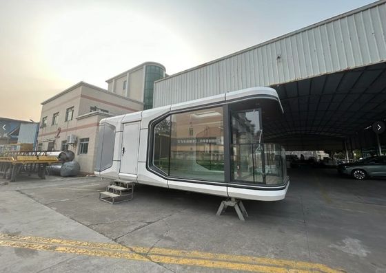 Steel Space Capsule House Nieuwste moderne slaappotten Capsule Hotel