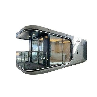 Hotel Pod Hurricane Proof Prefab Capsule Speed Dome House Midden eeuw
