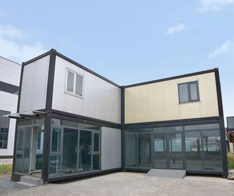 18 mm MGO plankvloer Draagbaar opvouwbaar scheepvaartcontainerhuis voor mobiel wonen