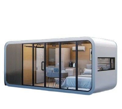 Gepersonaliseerd Modern Design Mobile Steel Structure Gebouw Apple Cabin Draagbaar Huis