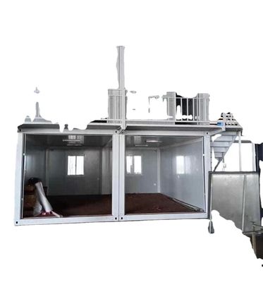 Draagbare opvouwbare containerhuizen voor Carport Mobile House Container