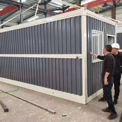 PVC-containerhuis met schuifvenster voor winkels en voorgefabriceerd vouwcontainerhuis