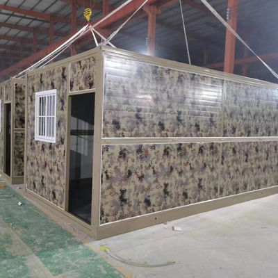 PVC-containerhuis met schuifvenster voor winkels en voorgefabriceerd vouwcontainerhuis
