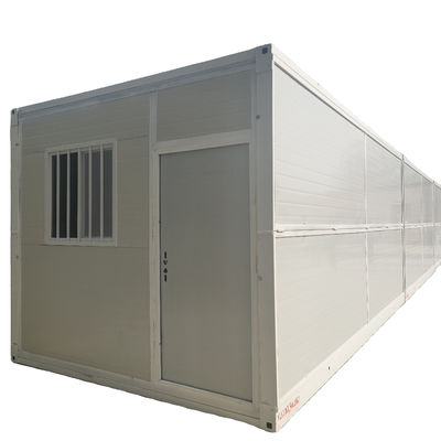 Modern ontwerp gegalvaniseerd stalen frame opvouwbaar containerhuis voor woondecoratie