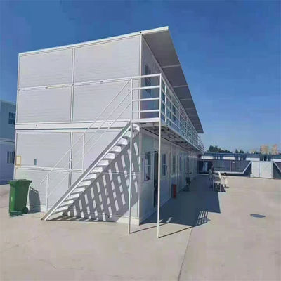 Modern ontwerp gegalvaniseerd stalen frame opvouwbaar containerhuis voor woondecoratie