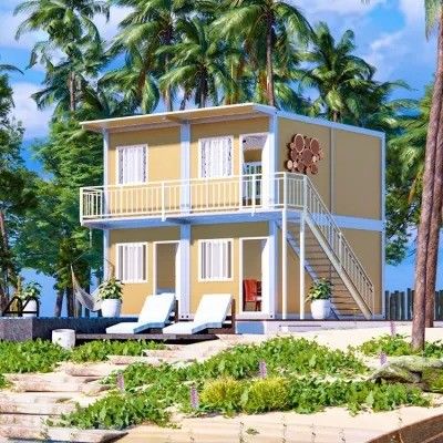 Moderne ontwerp mobiel wonen container huis voor milieubescherming