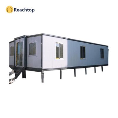 Gegalvaniseerd staal frame modern mobiel opvouwbaar container huis met badkamer