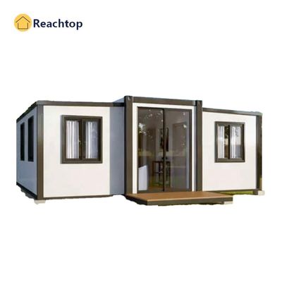 Gegalvaniseerd staal frame modern mobiel opvouwbaar container huis met badkamer