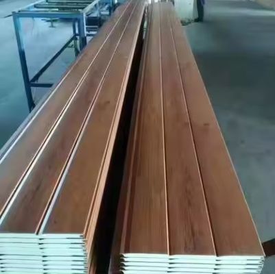 50-200 mm Dikte Metalen paneel Buitenwand Isolatie Decoratieve Plaat