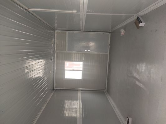20ft staalconstructies vouwbaar woonhuis prefab modulaire huizen met 18mm MGO plankvloer