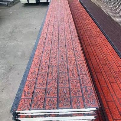 50-200 mm Dikte Metalen paneel Buitenwand Isolatie Decoratieve Plaat